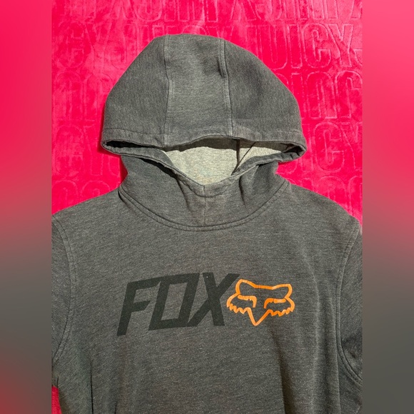 Fox Racing Grey Pullover Hoodie - Picture 4 of 7